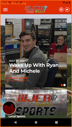 WJER Radio screenshot