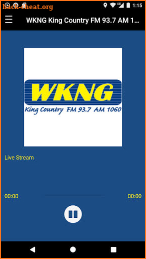 WKNG FM 93.7 AM 1060 screenshot