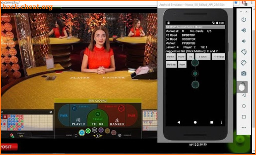 WLCOMP Baccarat System Basic 1.0 screenshot