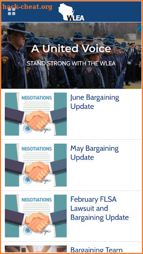 WLEA screenshot