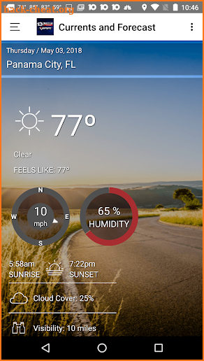 WMBB Weather - MyPanhandle.com screenshot