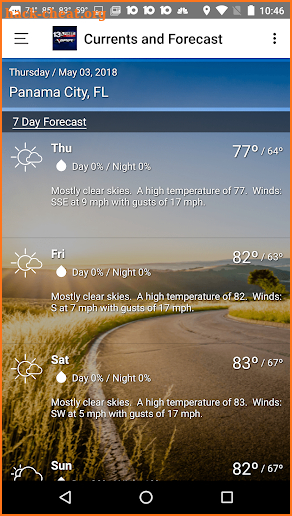 WMBB Weather - MyPanhandle.com screenshot