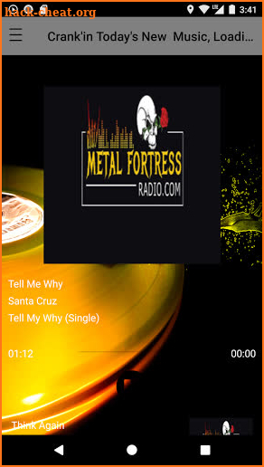 WMFR Metal Fortress Radio screenshot