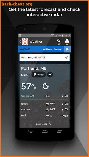 WMTW News 8 and Weather screenshot