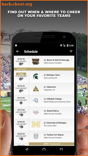 WMU Gameday screenshot