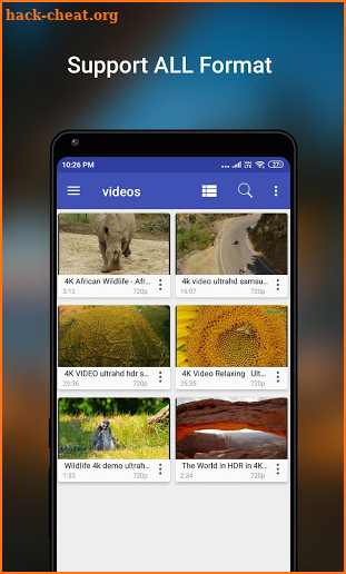 wmv avi video player - mp4 mkv player & mp3 player screenshot