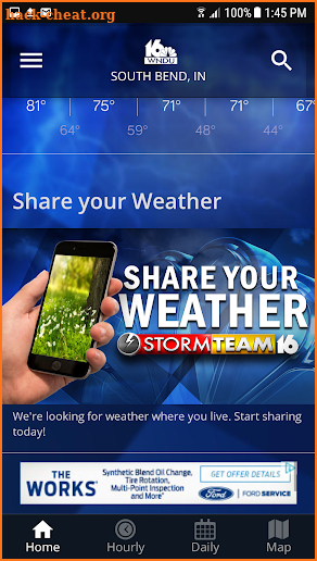 WNDU-TV Weather App screenshot