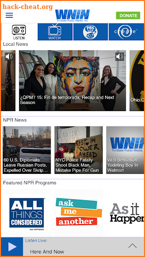 WNIN Public Media App screenshot