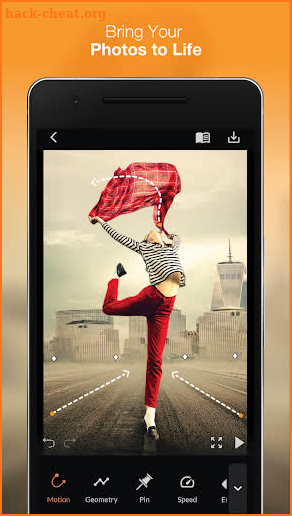 Wobble App: 3D Photo Motion, Glitch Photo Animator screenshot