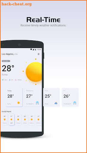 WOHO Weather Live screenshot