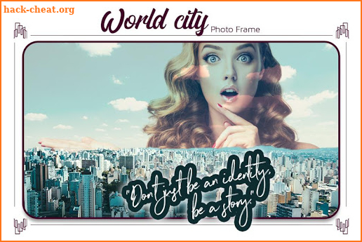 Wold City Photo Frames screenshot