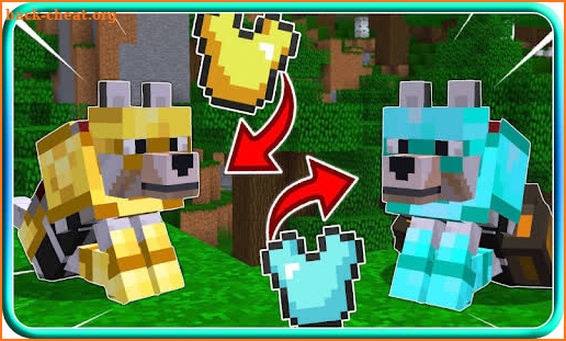 Wolf Armor Craft Mod for Minecraft PE screenshot