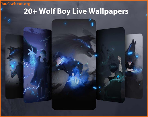 Wolf Boy Live Wallpapers Themes screenshot