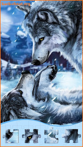 Wolf Jigsaw Puzzles, Free Jigsaw Puzzle Offline screenshot