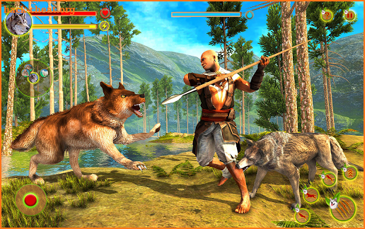 Wolf Simulator Attack 3D: Wolf Games screenshot