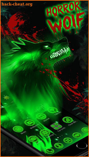 Wolf Spike Blood King Green Neon screenshot