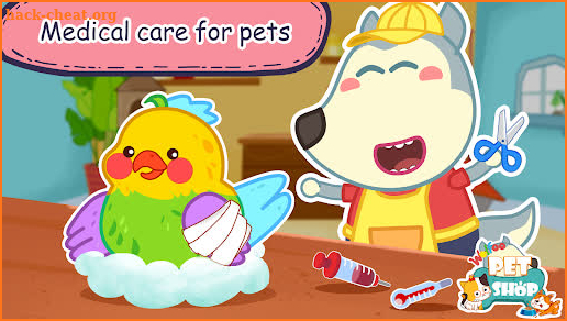 Wolfoo Little Pet Shop Story screenshot