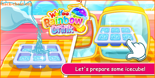 Wolfoo Make Rainbow Drink screenshot