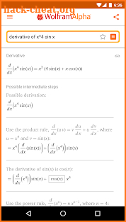 WolframAlpha screenshot