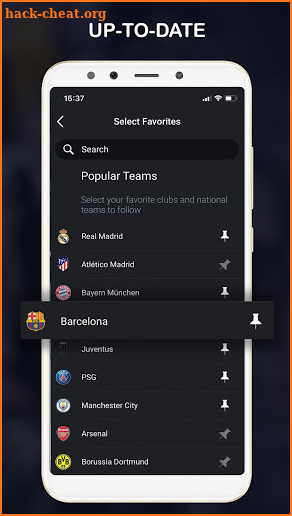 WolfScore - Live Football Scores screenshot