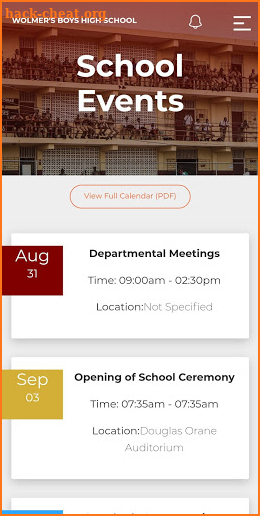 Wolmer's Boys High School screenshot