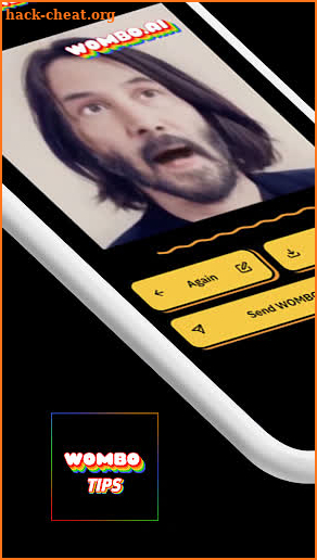 Wombo ai app : make you photo sync wombo Helper screenshot