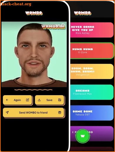 Wombo Ai:Make your selfies sing Assistant screenshot