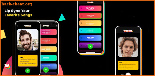Wombo Lip Sync App Assist 2021 screenshot