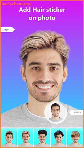 Women & Man hairstyles screenshot