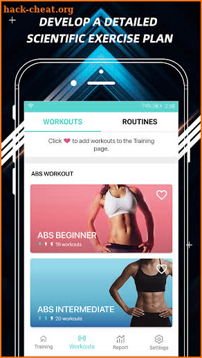 Women Fitness Free - Lose Weight Coach Apps screenshot