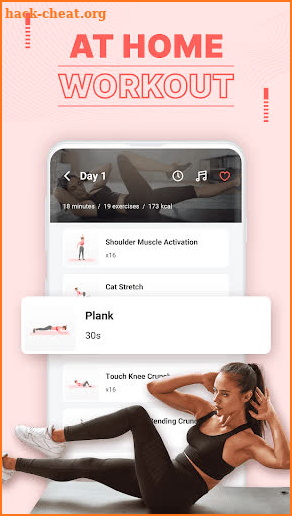 Women Home Workout Lite screenshot