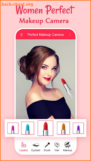 Women Perfect Makeup Camera screenshot