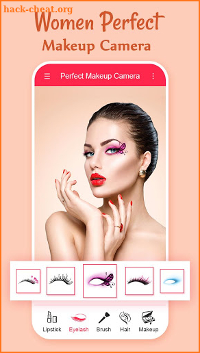 Women Perfect Makeup Camera screenshot