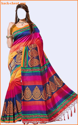 Women Saree Photo Suit screenshot