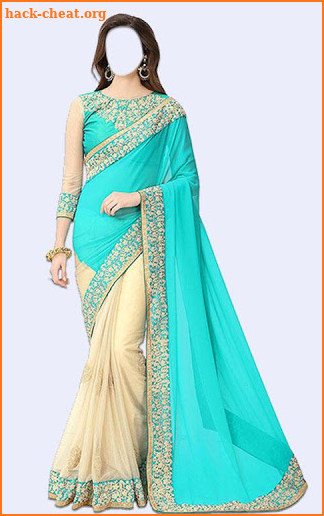 Women Saree Photo Suit screenshot