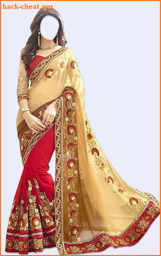 Women Saree Photo Suit screenshot