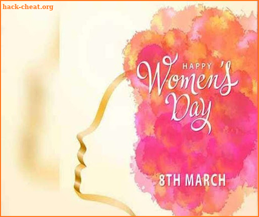 Women's day greetings screenshot