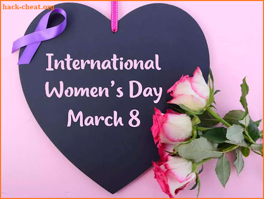 Women's day greetings screenshot