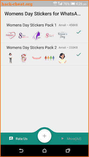 Womens Day Sticker for WhatsApp screenshot