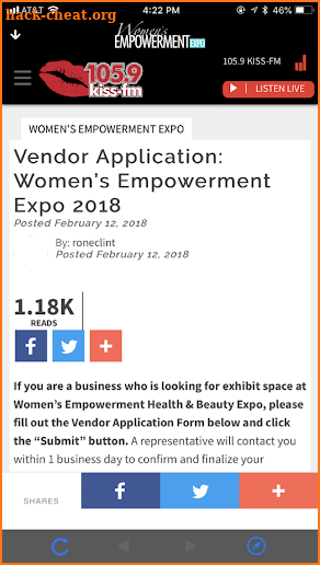 Women’s Empowerment Expo screenshot