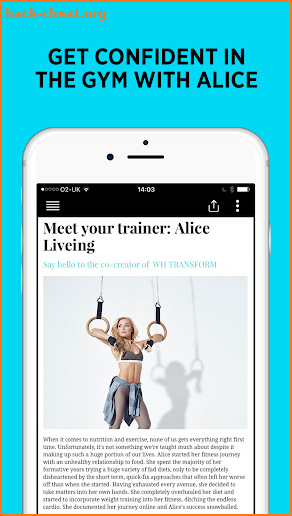 WOMEN’S HEALTH: WH TRANSFORM WORKOUT APP💪 screenshot