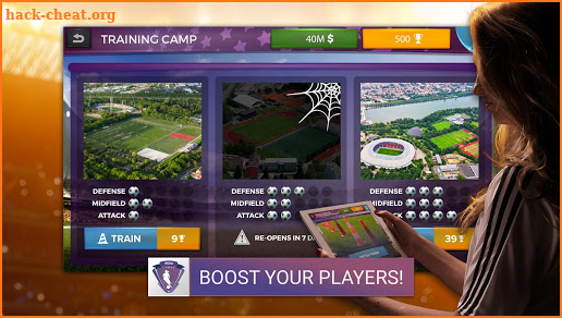 Women's Soccer Manager - Football Manager Game screenshot