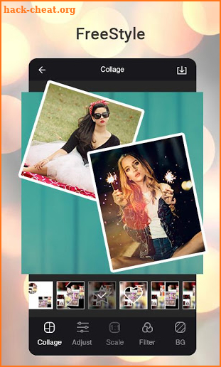 Wonder Collage - Pic Grid Photo Editor screenshot