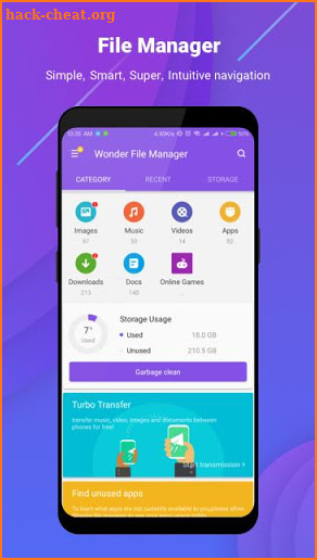 Wonder File Manager screenshot