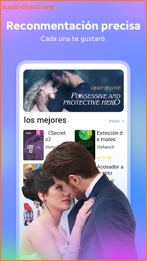 Wonderfic, Novelas Románticas screenshot