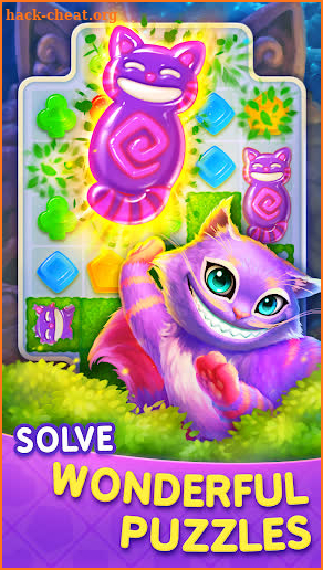 WonderMatch™－Match-3 Puzzle Alice's Adventure 2020 screenshot