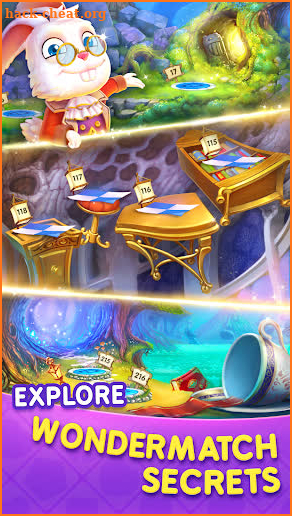 WonderMatch™－Match-3 Puzzle Alice's Adventure 2020 screenshot