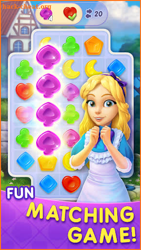 WonderMatch™－Match-3 Puzzle Alice's Adventure 2020 screenshot