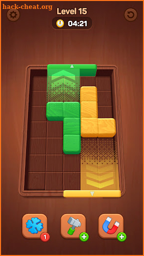 Wood Away, Block Jam screenshot