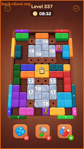 Wood Away, Block Jam screenshot